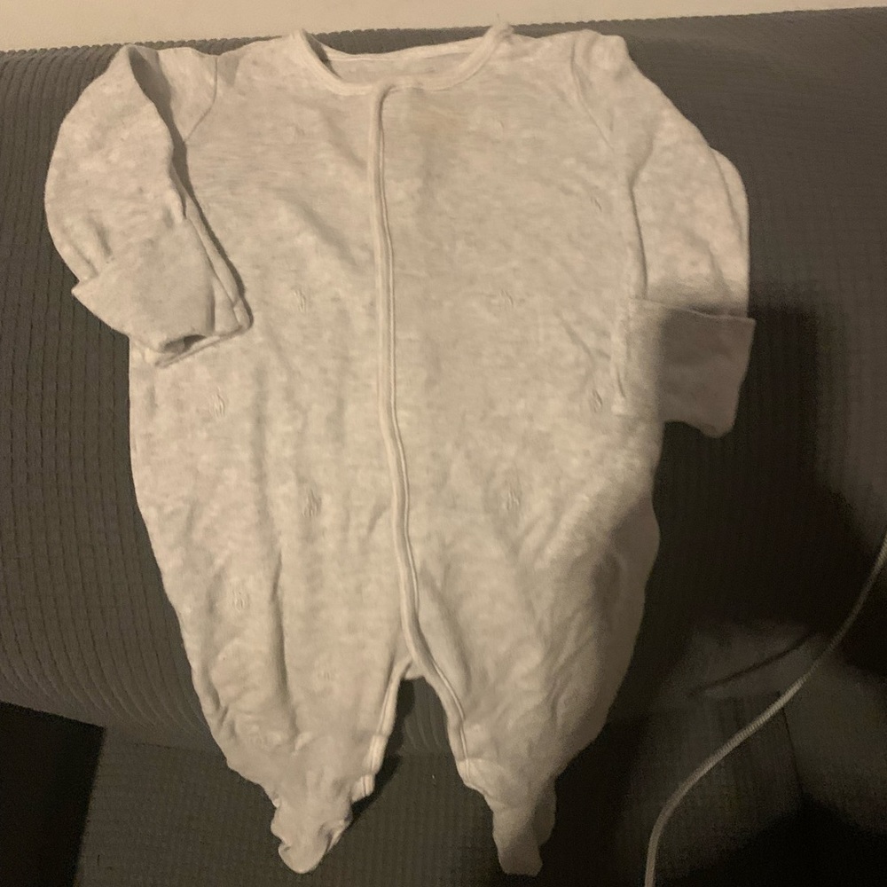 Ralph Lauren Unisex Onesie Pajamas 9months